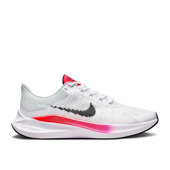 ナイキ Nike 【 Winflo 8 'Rawdacious' Men White/Bright Crimson/Total Orange/Black 】 メンズ 白色 ホワイト クリムゾン orange 橙・オレンジ 黒色 ブラック