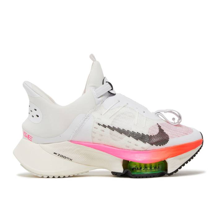 ナイキ Nike 【 Wmns Air Zoom Tempo Next% Flyease \u0027Rawdacious\u0027 Women White/Washed Coral/Pink Blast/Black 】 望遠レンズ レディース 白いこと 白いこと pink サクラ色 ブラジャー同盟罷業 黒いこと 黒いこと