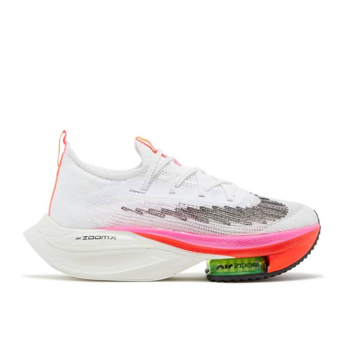 ナイキ Nike 【 Air Zoom Alphafly Next% Flyknit Rawdacious Men White/Black/Black/Black 】 ズーム フライニット メンズ 白色 ホワイト 黒色 ブラック