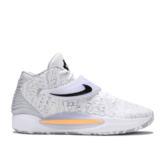 ナイキ Nike 【 Kd 14 Home Men White/Pure Platinum/Melon Tint/Black 】 メンズ 白色 ホワイト ピュア Platinum プラチナム 黒色 ブラック