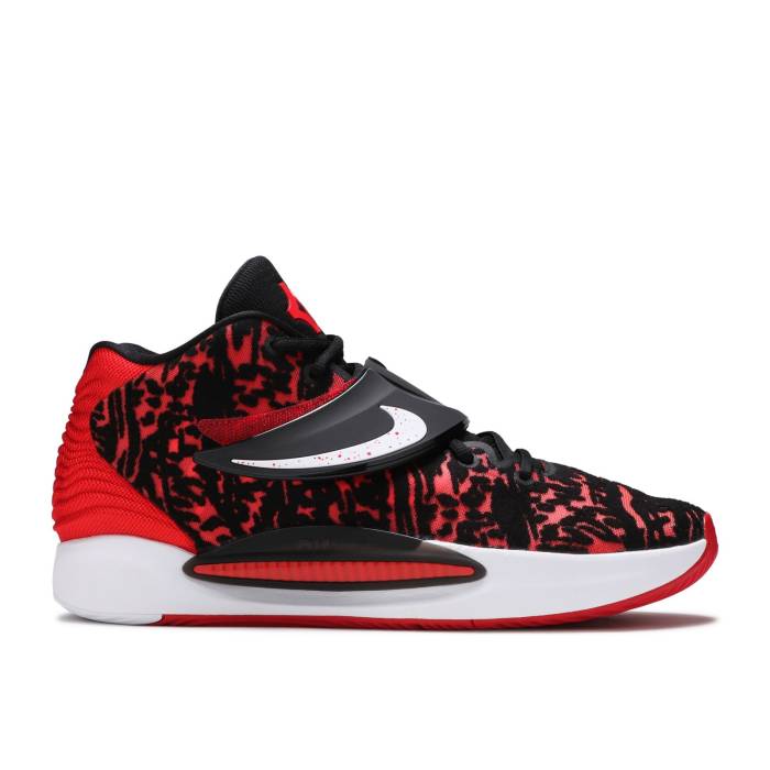 ナイキ Nike 【 Kd 14 Ep 'Bred' Men Black/University Red/White 】 メンズ 黒色 ブラック Red 赤・レッド 白色 ホワイト
