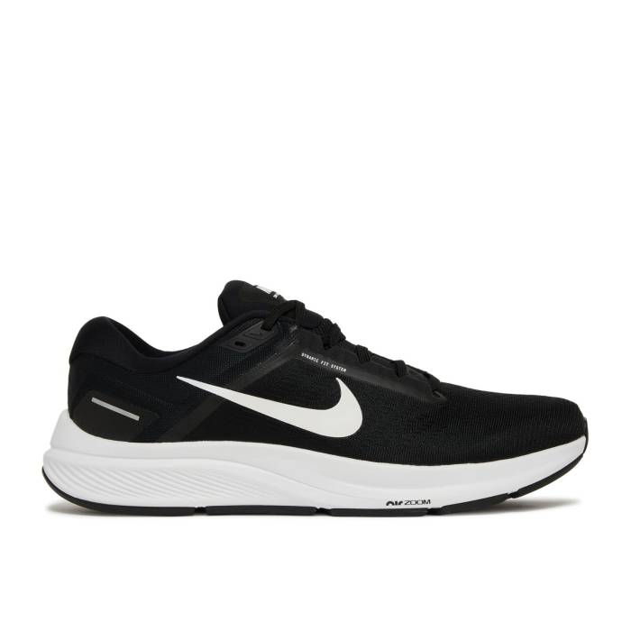 ナイキ Nike 【 Air Zoom Structure 24 'Black White' Men Black/White 】 ズーム メンズ 黒色 ブラック 白色 ホワイト