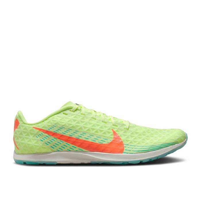 ナイキ Nike 【 Zoom Rival Waffle 5 'Barely Volt Hyper Orange' Men Barely Volt/Dynamic Turquoise/Photon Dust/Hyper Orange 】 ズーム ライバル ワッフル メンズ ダイナミック orange 橙・オレンジ｜スニケス