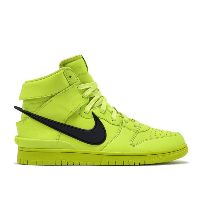 ナイキ Nike 【 Ambush X Dunk High \u0027Flash Lime\u0027 Men Flash Lime/Black 】 ダンク ご機嫌 メンズ 菩提樹 黒いこと 黒いこと