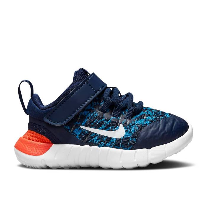 ナイキ Nike 【 Free Rn 2021 Td 'Midnight Navy Orange' Infant Midnight Navy/Orange/Imperial Blue/White 】 フリー 紺色 ネイビー ベビー 紺色 ネイビー orange 橙・オレンジ 青色 ブルー 白色 ホワイト｜スニケス