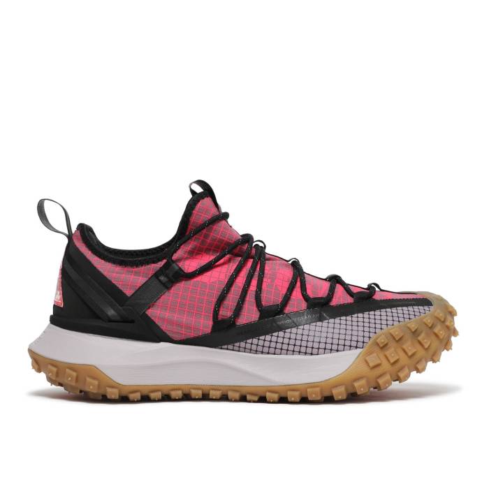ナイキ Nike 【 Acg Mountain Fly Low \u0027Flash Crimson\u0027 Men Light Mulberry/Flash Crimson 】 メンズ クリムゾン メンズ靴-スニーカー-靴
