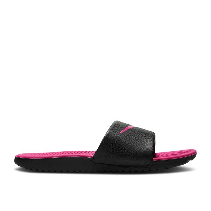 ナイキ Nike 【 Kawa Gs 'Black Vivid Pink' Youth Black/Vivid Pink 】 ジュニア キッズ 黒色 ブラック pink ピンク｜スニケス 18,410円