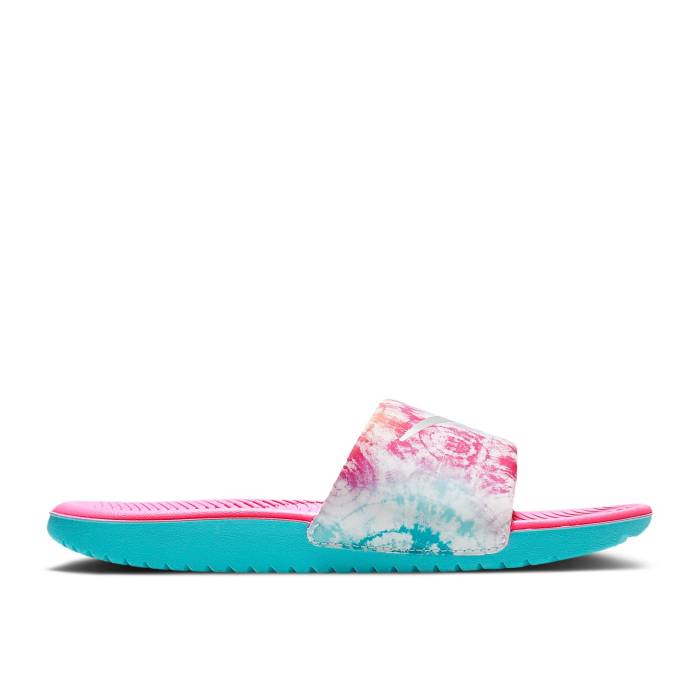 ナイキ Nike 【 Kawa Gs 'Tie-Dye' Youth Laser Fuchsia/Cabana/Metallic Silver 】 ジュニア キッズ Laser レーザー Silver 銀色・シルバー|スニケス