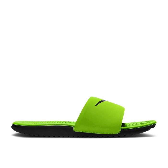ナイキ Nike 【 Kawa Gs 'Volt' Youth Volt/Black 】 ジュニア キッズ 黒色 ブラック