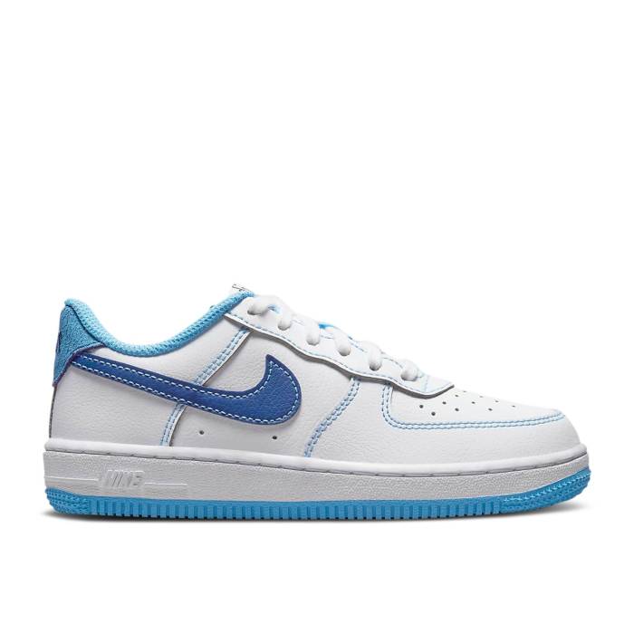 ナイキ Nike 【 Force 1 S50 Ps 'White University Blue' Youth White/University Blue/Sail/Deep Royal Blue 】 ジュニア キッズ 白色 ホワイト 青色 ブルー ディープ|スニケス