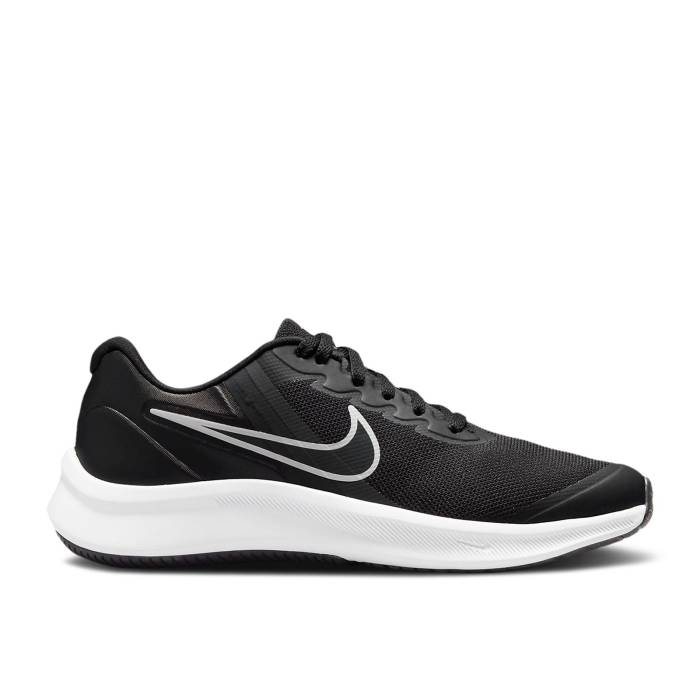 ナイキ Nike 【 Star Runner 3 Gs 'Black Dark Smoke Grey' Youth Black/Dark Smoke Grey/Dark Smoke Grey 】 ジュニア キッズ 黒色 ブラック 灰色 グレー