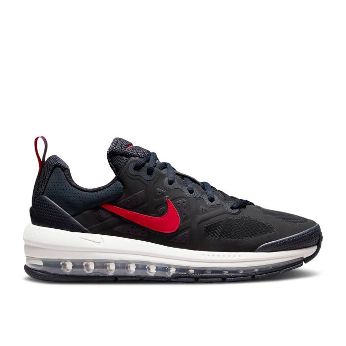 ナイキ Nike 【 Air Max Genome \u0027Obsidian University Red\u0027 Men Obsidian/Dark Obsidian/Summit White/University Red 】 マックス メンズ 白いこと 白いこと Red 赤・赤いこと 靴-メンズ靴-スニーカー