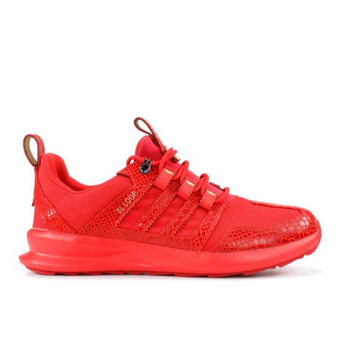 アディダス Adidas 【 Sl Loop Runner Tr \u0027Red Croc\u0027 Men Red/Red/Red 】 メンズ Red 赤・赤いこと