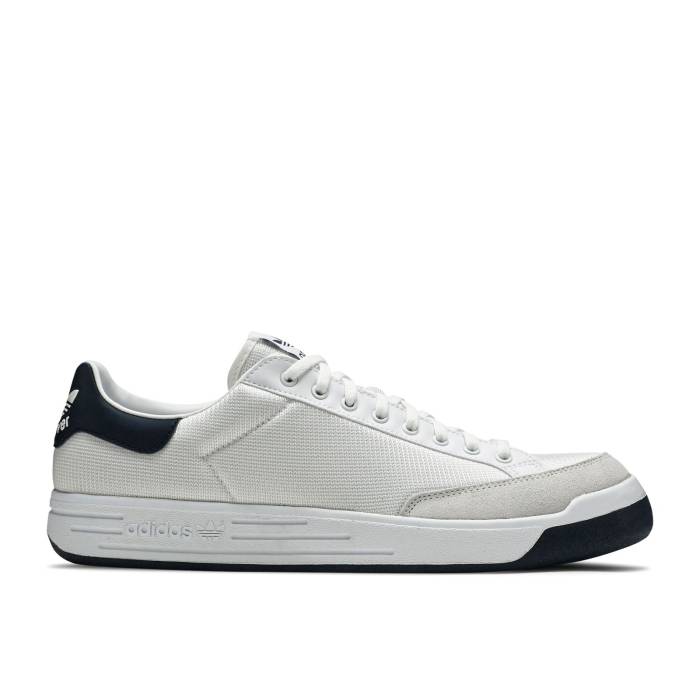 アディダス Adidas 【 Rod Laver \u0027White Navy\u0027 Men White/Navy 】 メンズ 白いこと 白いこと 紺色 米国海軍