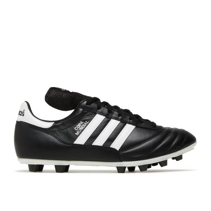 アディダス Adidas 【 Copa Mundial Leather Fg Cleats Men Black 】 なめし革 クリーツ スパイク メンズ 黒いこと 黒いこと