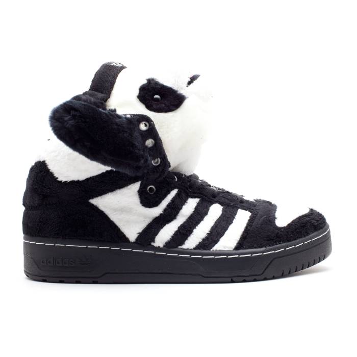 アディダス Adidas 【 Js Panda Bear 'Jeremy Scott' Men Wht/Black1/Wht 】 メンズ|スニケス