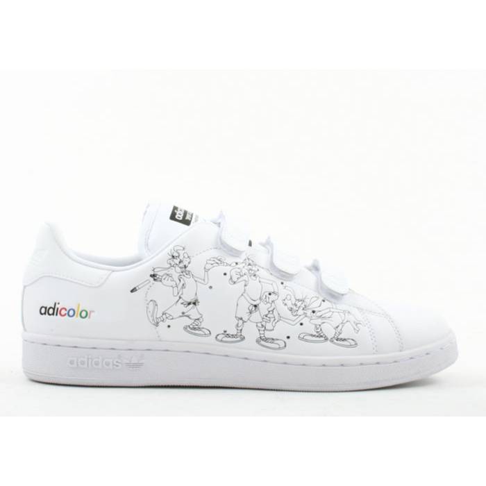 アディダス Adidas 【 Stan S. 2 Cf W 4 'Adicolor' Men Wht/Wht/Wht 】 メンズ