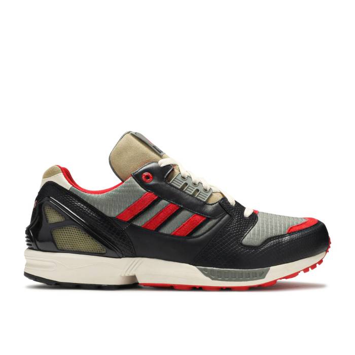 アディダス Adidas 【 Zx 8000 'Bodega' Men Loam/Rave Red/Blk1 】 メンズ Red 赤・レッド|スニケス
