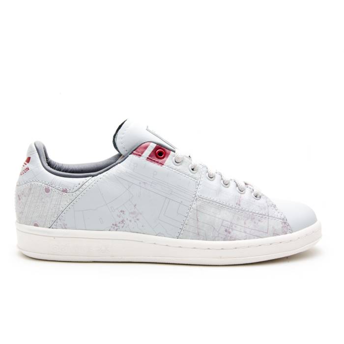 アディダス Adidas 【 Star Wars X Stan Smith 80S 'Millenium Falcon' Men Wht/Wht/Wht 】 メンズ