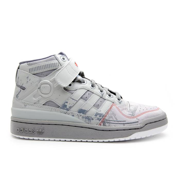 アディダス Adidas 【 Forum Mid 'Star Warsat-At' Men Icegre/Legsil/Alumi2 】 フォーラム ミッド メンズ｜スニケス