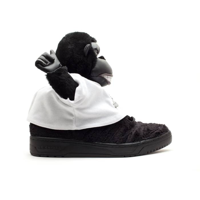 アディダス Adidas 【 Jeremy Scott 'Gorilla' Men Black1/Black1/Black1 】 ジェレミー メンズ