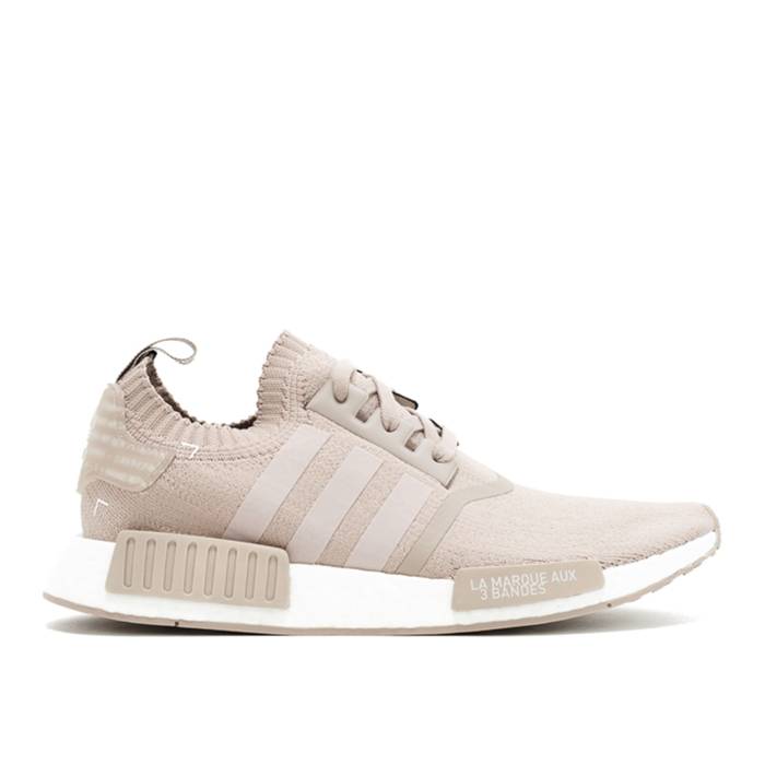 アディダス Adidas 【 Nmd_R1 Pk \u0027French Beige\u0027 Men Vapour Grey/Footwear White 】 メンズ 薄墨色 薄墨色 白いこと 白いこと