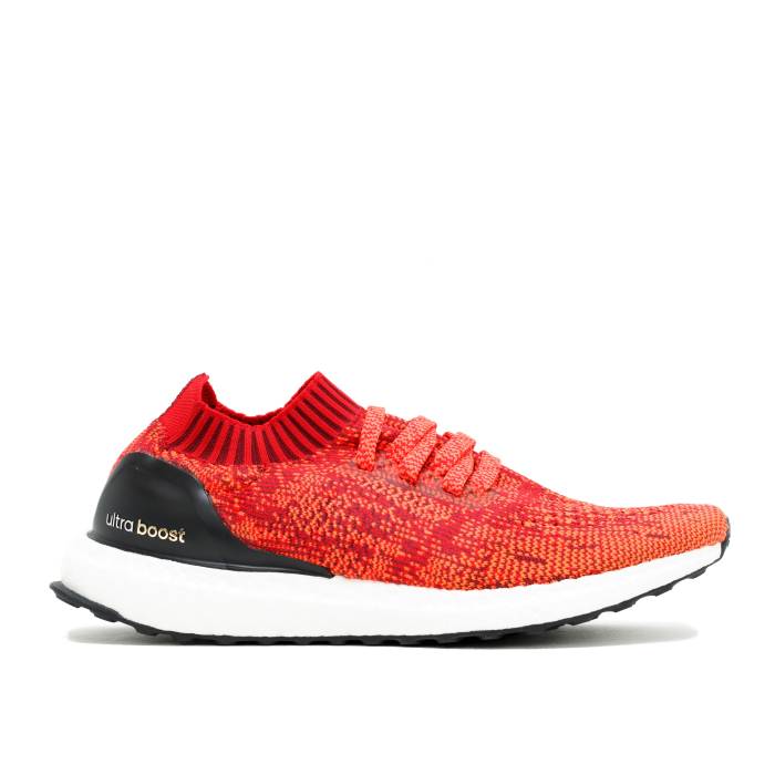アディダス Adidas 【 Ultraboost Uncaged \u0027Solar Red\u0027 Men Scarlet Red/Solar Red/Black 】 メンズ Red 赤・赤いこと 黒いこと 黒いこと
