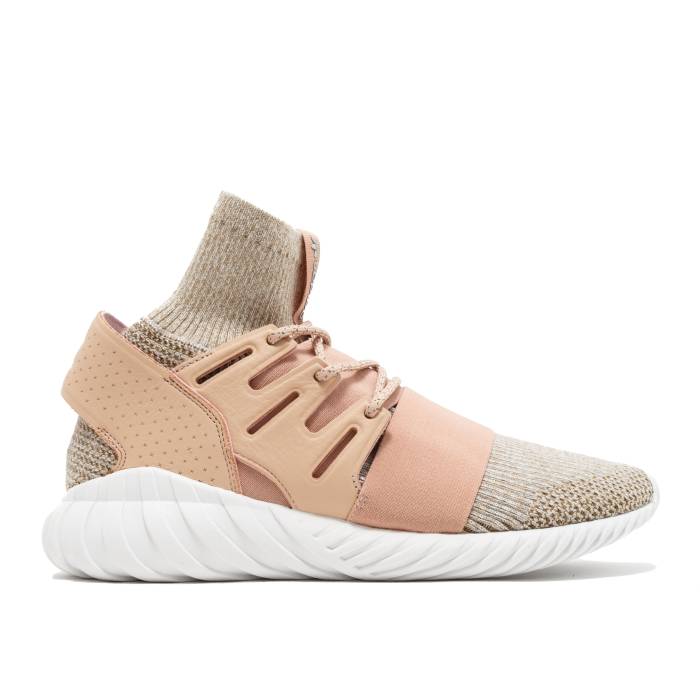 アディダス Adidas 【 Tubular Doom Primeknit 'St Pale Nude' Men Pale Nude/Clear Brown/Vintage White 】 チューブラ メンズ 茶色 ブラウン vintage ビンテージ・ヴィンテージ 白色 ホワイト|スニケス