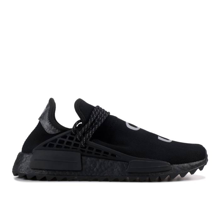 アディダス Adidas 【 Pharrell X N.e.r.d. X Nmd Human Race Trail 'Y.o.u. N.e.r.d.' Men Core Black/Black 】 NMD メンズ コア 黒色 ブラック