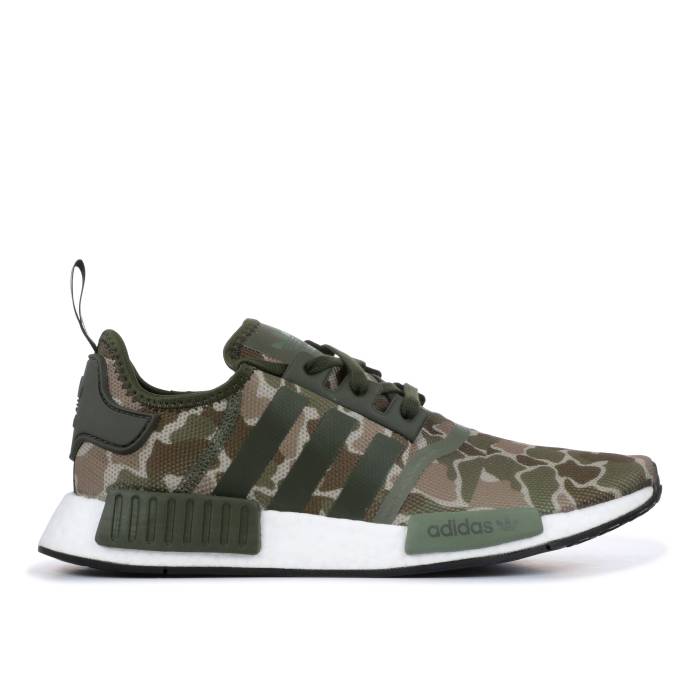 アディダス Adidas 【 Nmd_R1 'Duck Camo' Men Sesame/Trace Cargo/Base Green 】 メンズ カーゴ green 緑・グリーン｜スニケス