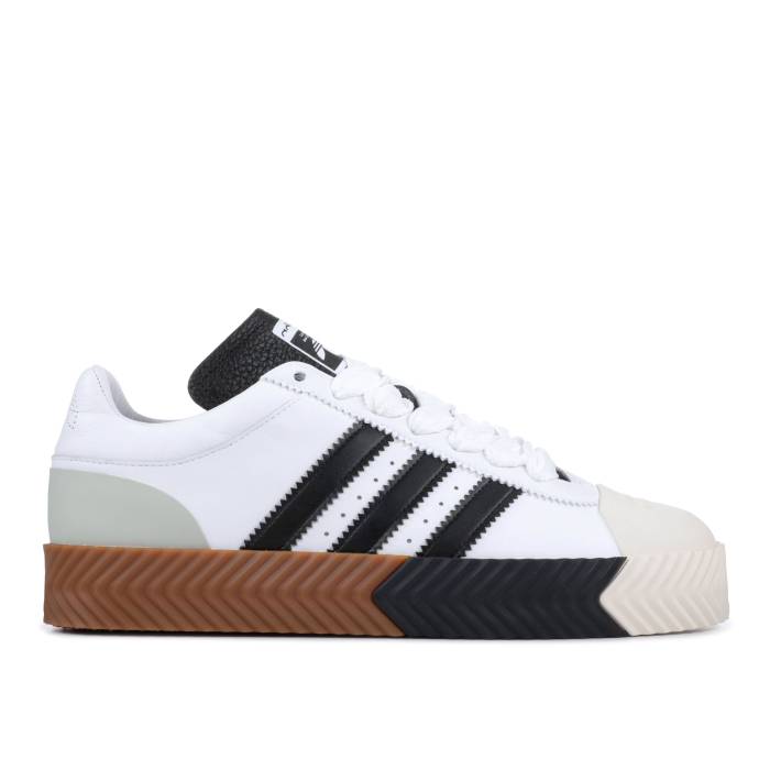 アディダス Adidas 【 Alexander Wang X Skate Super 'Tech Silver' Men White/Core Black/Tech Silver 】 Skate スケート メンズ 白色 ホワイト コア 黒色 ブラック テック Silver 銀色・シルバー