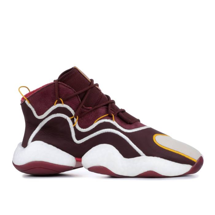 アディダス Adidas 【 Eric Emanuel X Crazy Byw \u0027Maroon\u0027 Men Maroon/Cream White/Real Pink 】 クレイジー メンズ マルーン 皮膚軟化剤 白いこと 白いこと レアル pink サクラ色