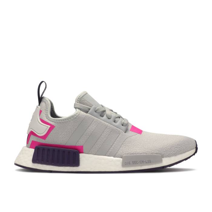 アディダス Adidas 【 Wmns Nmd_R1 \u0027Shock Pink Grey\u0027 Women Grey/Grey/Shock Pink 】 pink さくら色 レディース 薄墨色 薄墨色 ぼうぜん自失 pink さくら色 スニーカー-靴-レディース靴