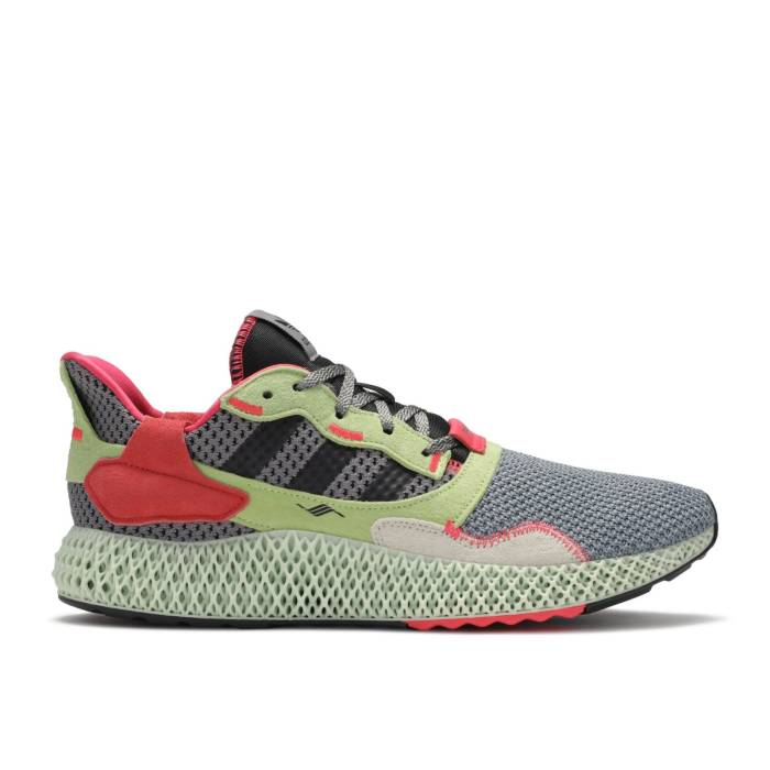 アディダス Adidas 【 Zx 4000 Futurecraft 4D 'Grey Yellow' Men Grey Three/Core Black/Hi Res Yellow 】 メンズ 灰色 グレー コア 黒色 ブラック yellow 黄色・イエロー