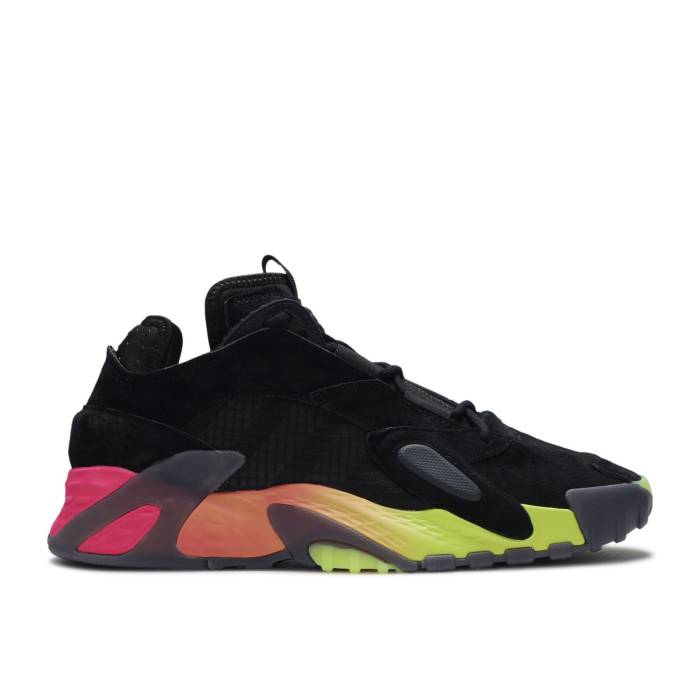アディダス Adidas 【 Streetball \u0027Black Multicolor\u0027 Men Core Black/Solar Yellow/Shock Pink 】 Streetball 表どおりどんぶり鉢 メンズ 中核グループ 黒いこと 黒いこと yellow 黄味がかった・黄色 ぼうぜん自失 pink さくら色