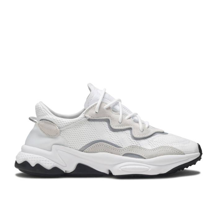 アディダス Adidas 【 Ozweego Cloud White Men Cloud White/Cloud White/Core Black 】 メンズ 白色 ホワイト コア 黒色 ブラック