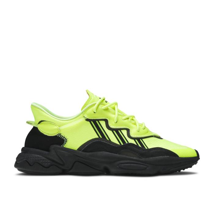 アディダス Adidas 【 Ozweego 'Solar Yellow' Men Solar Yellow/Black/White 】 メンズ yellow 黄色・イエロー 黒色 ブラック 白色 ホワイト｜スニケス