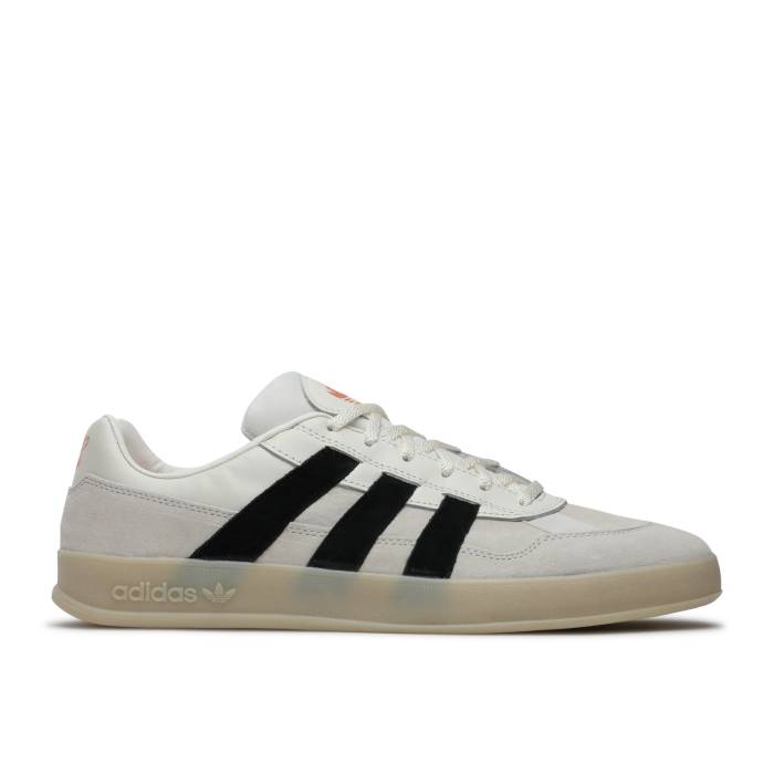 アディダス Adidas 【 Mark Gonzales X Aloha Super \u0027Wallenberg\u0027 Men Off White/Core Black/Chalk Coral 】 アロハ メンズ 白いこと 白いこと 中核グループ 黒いこと 黒いこと