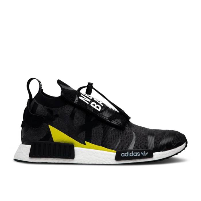 アディダス Adidas 【 Bape X Neighborhood X Nmd_Ts1 Pk 'Stealth' Asia Exclusive Men Black/Grey/White 】 メンズ 黒色 ブラック 灰色 グレー 白色 ホワイト