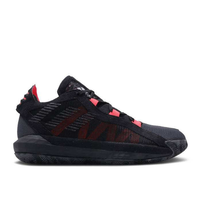 アディダス Adidas 【 Dame 6 Gca Ruthless Men Core Black/Core Black/Shock Red 】 メンズ コア 黒色 ブラック ショック Red 赤・レッド