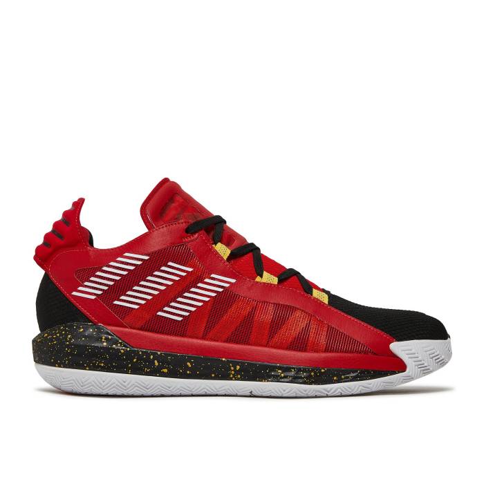 アディダス Adidas 【 Dame 6 Gca 'Chinese New Year' Men Scarlet/Gold Metallic/Core Black 】 メンズ ゴールド コア 黒色 ブラック