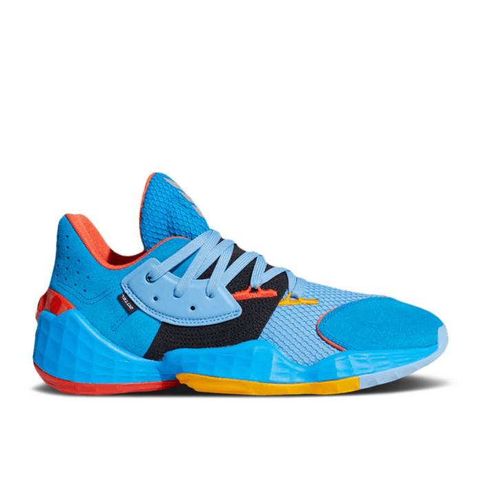 アディダス Adidas 【 Harden Vol. 4 \u0027Su Casa Mi Casa - Oklahoma City Thunder\u0027 Men Bright Blue/Light Blue/Team Collegiate Gold 】 ハーデン オクラホマ州 シティ メンズ 青味 青色 Team 野球クラブ ゴールド 靴-メンズ靴-スニーカー