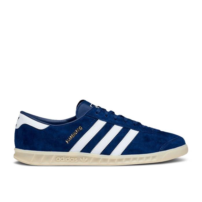 アディダス Adidas 【 Hamburg \u0027City Series\u0027 Men Tech Indigo/Footwear White/Off White 】 メンズ テック 藍色・インディゴ 白いこと 白いこと