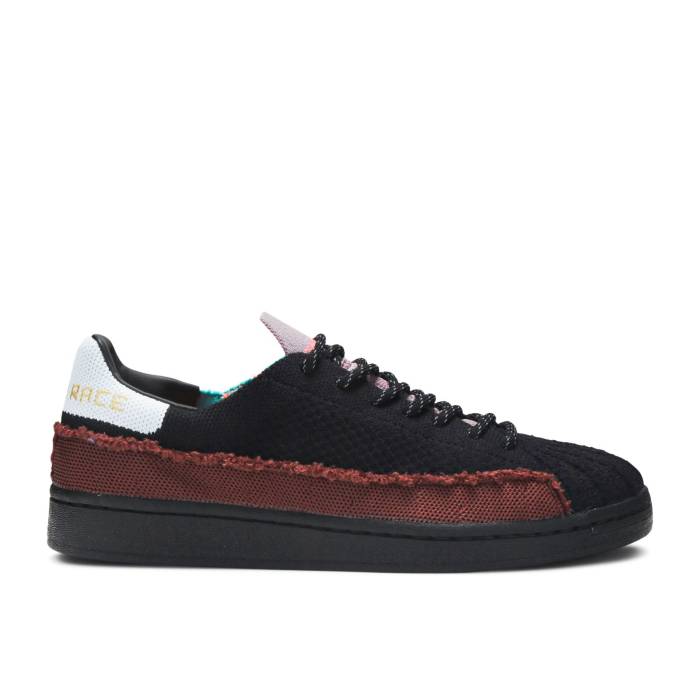 アディダス Adidas 【 Pharrell X Superstar \u0027Patchwork - Black\u0027 Men Core Black/Tech Purple/Legacy Purple 】 Superstar はやりっ児 メンズ 中核グループ 黒いこと 黒いこと テック Purple 紫・パープル legacy レガシー
