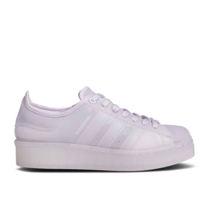 アディダス Adidas 【 Wmns Superstar Jelly \u0027Purple Tint\u0027 Women Purple Tint/Purple Tint/Cloud White 】 Superstar はやりっ児 レディース Purple 紫・パープル 白いこと 白いこと