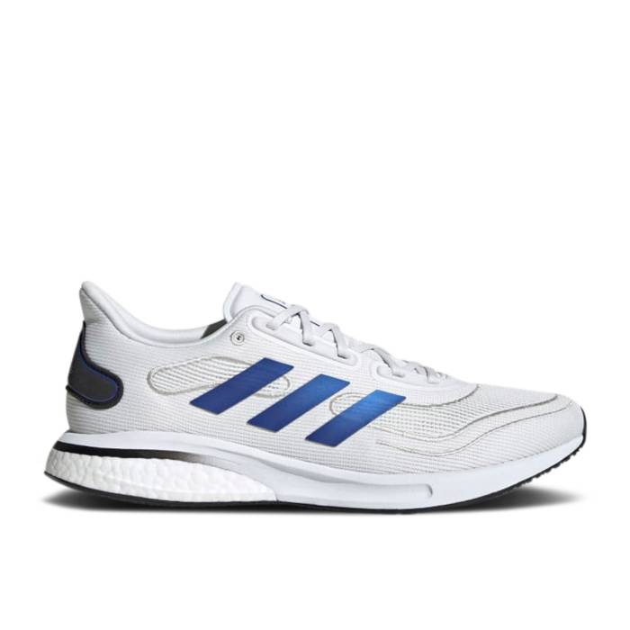 アディダス Adidas 【 Supernova Crystal White Blue Men Crystal White/Royal Blue/Core Black 】 スーパーノバ・ノヴァ 白色 ホワイト メンズ 白色 ホワイト 青色 ブルー コア 黒色 ブラック