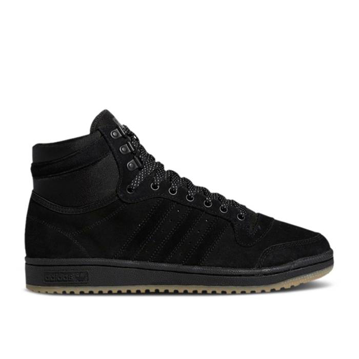 アディダス Adidas 【 Top Ten 'Core Black Gum' Men Core Black/Core Black/Gum 】 黒色 ブラック メンズ コア 黒色 ブラック｜スニケス