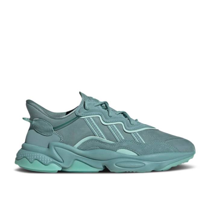 アディダス Adidas 【 Ozweego Vapour Steel Men Vapour Steel/Blush Green/Core Black 】 メンズ Steel スティール green 緑・グリーン コア 黒色 ブラック
