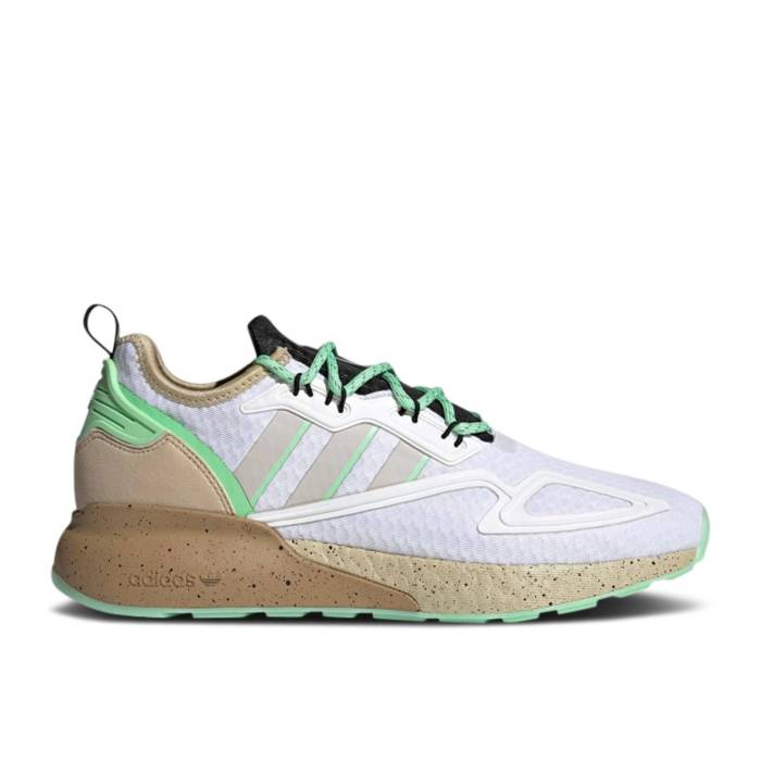 アディダス Adidas 【 Star Wars X Zx 2K Boost Mudhorn Men Cloud White/Glory Mint/Core Black 】 ブースト メンズ 白色 ホワイト コア 黒色 ブラック