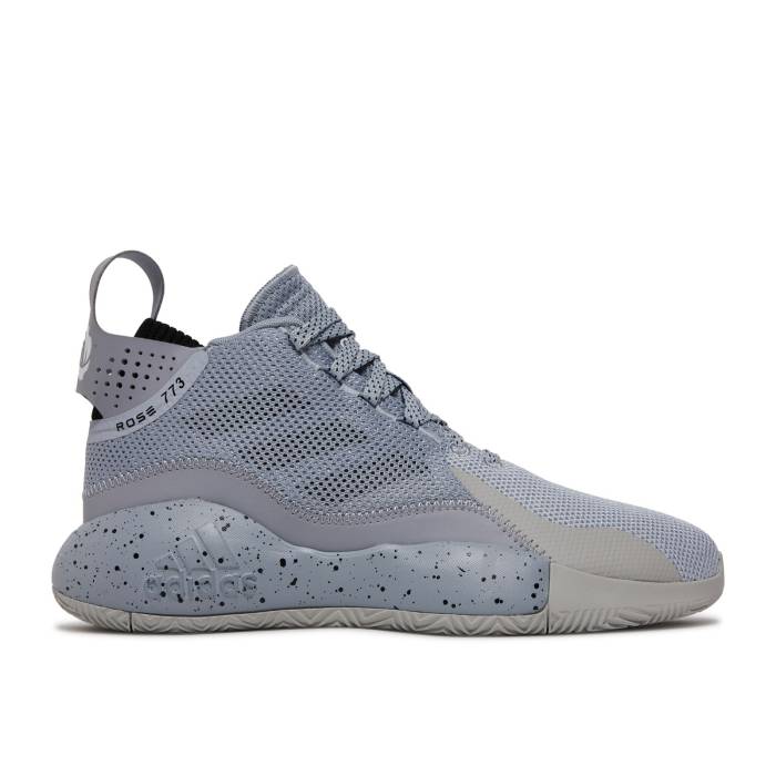アディダス Adidas 【 D Rose 773 2020 \u0027Halo Silver\u0027 Men Halo Silver/Cloud White/Core Black 】 Rose サクラ色 メンズ Silver しろがね色・しろがね色 白いこと 白いこと 中核グループ 黒いこと 黒いこと
